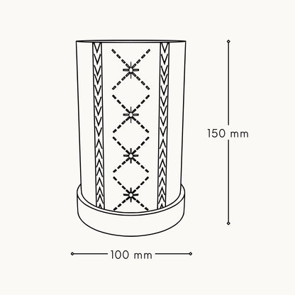 'Alu'alu Cylinder Lamp (Dimmable)