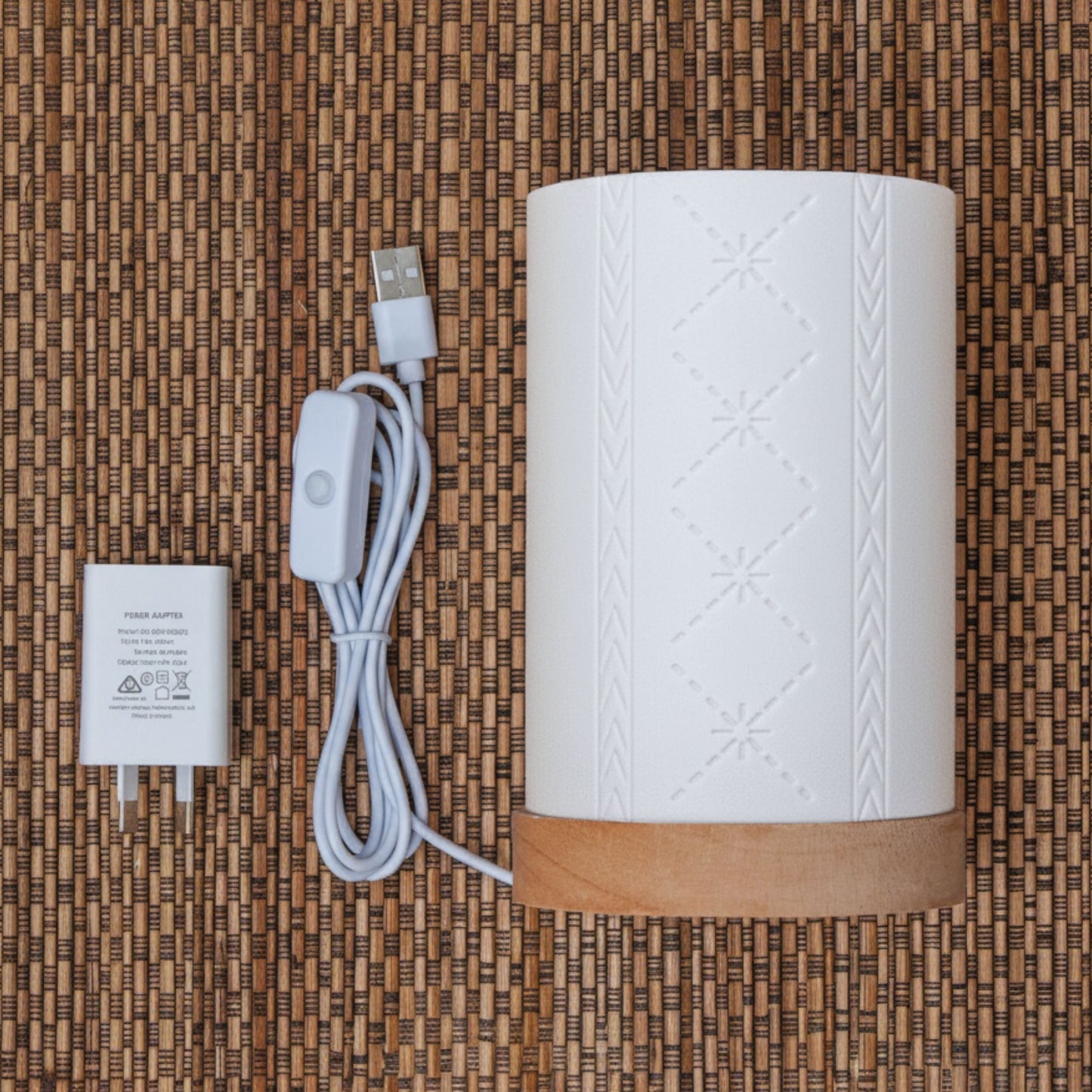 'Alu'alu Cylinder Lamp (Dimmable)