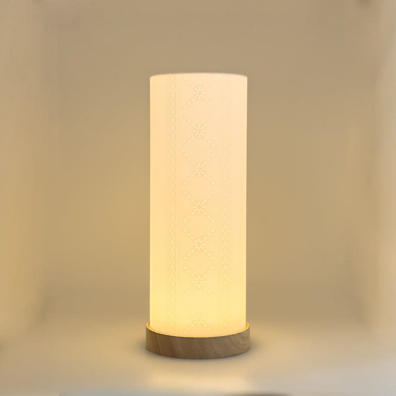Large 'Alu'alu Cylinder Lamp