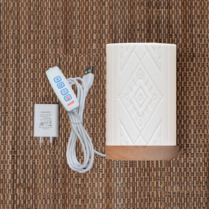 Tāniko Cylinder Lamp (Dimmable)