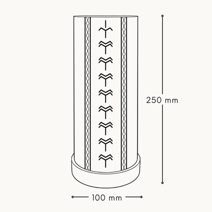 Large Fa'agogo Cylinder Lamp
