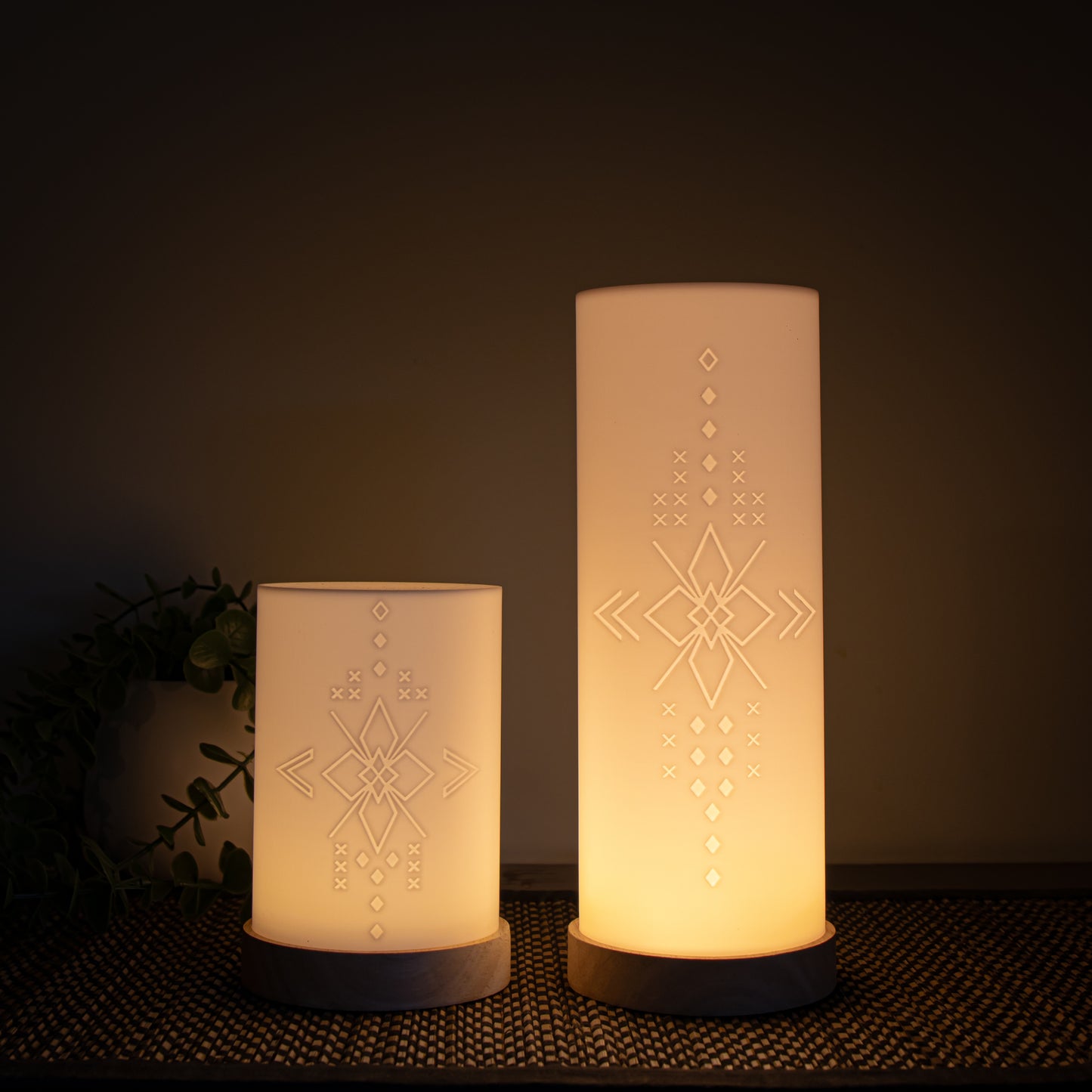 Large Matariki Cylinder Lamp (PRE-ORDER)