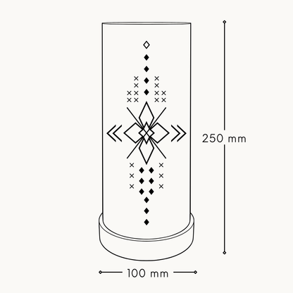 Large Matariki Cylinder Lamp (PRE-ORDER)