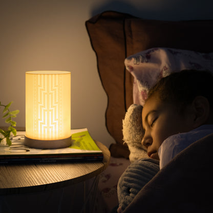Poutama Cylinder Lamp