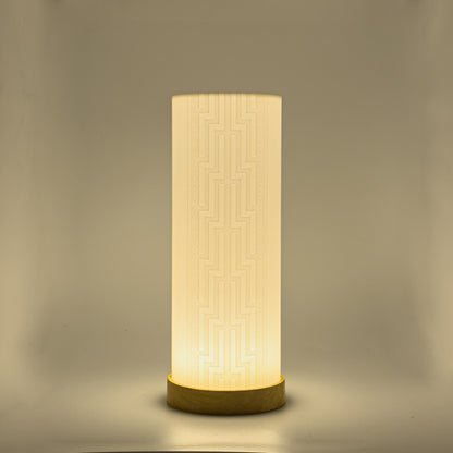Large Poutama Cylinder Lamp (PRE-ORDER)
