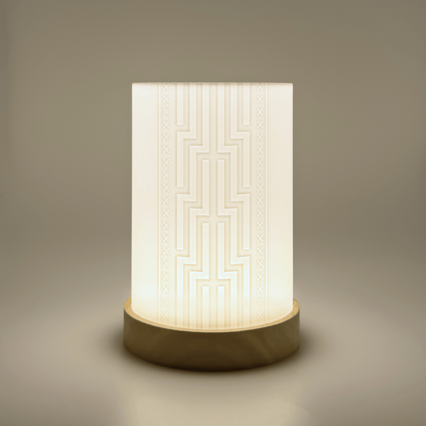 Poutama Cylinder Lamp (Dimmable)