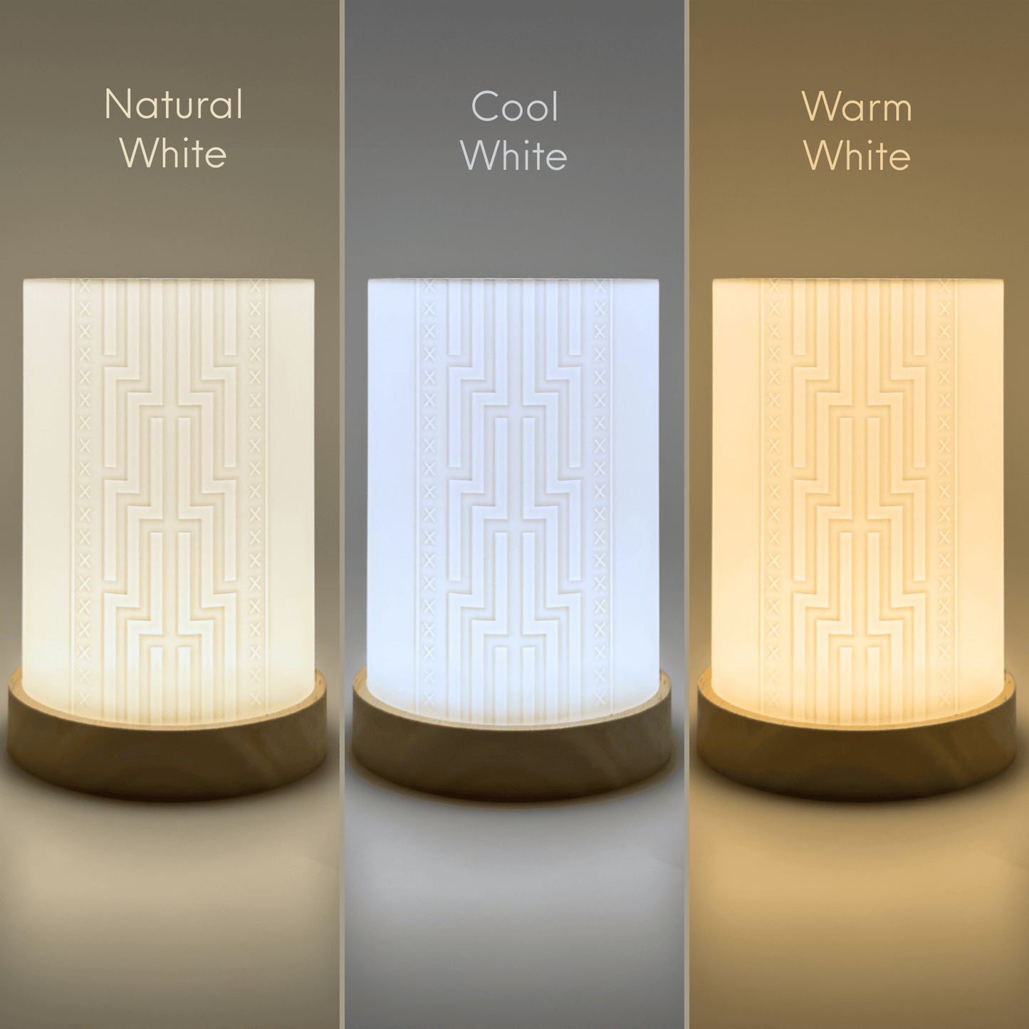 Poutama Cylinder Lamp (Dimmable)