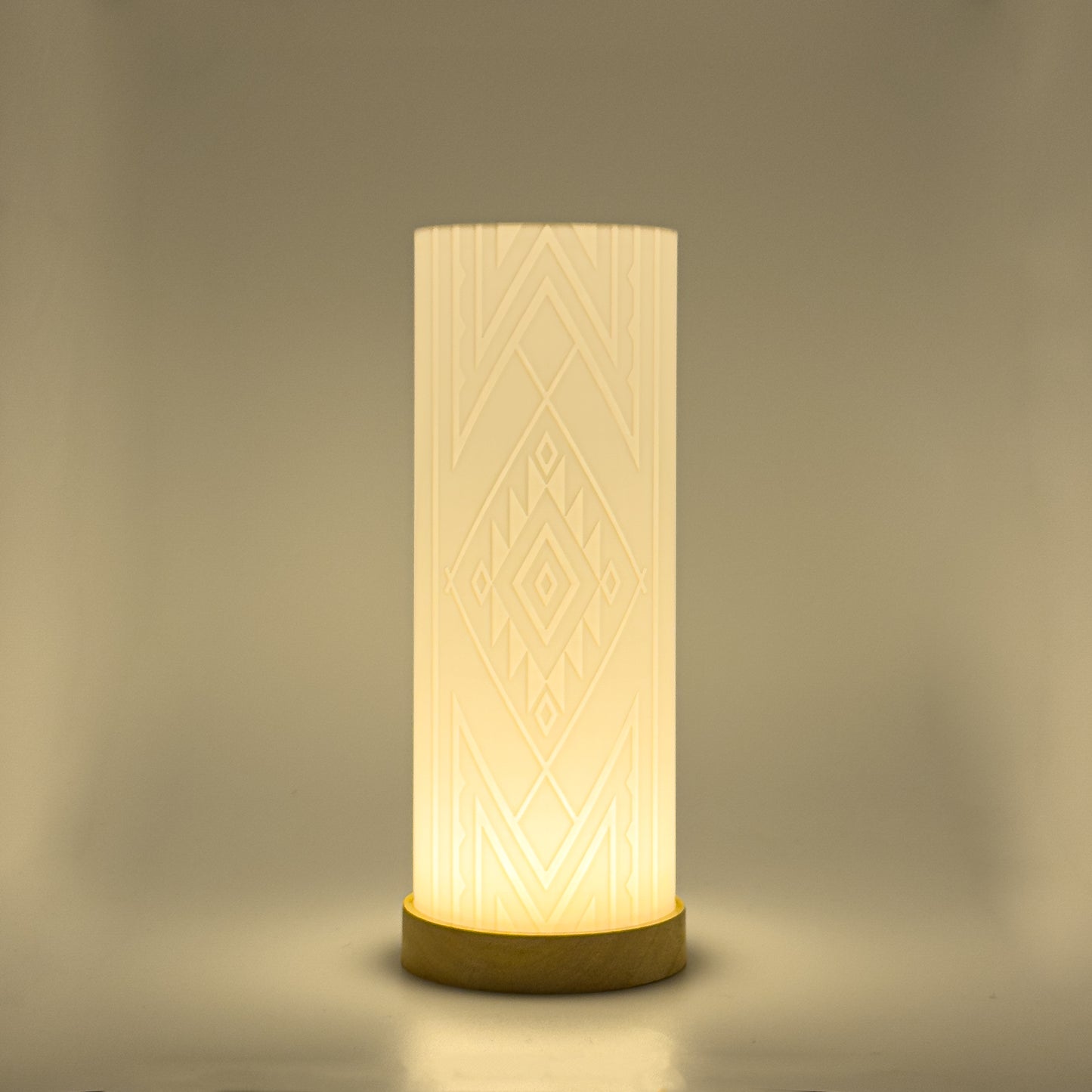 Large Tāniko Cylinder Lamp (PRE-ORDER)