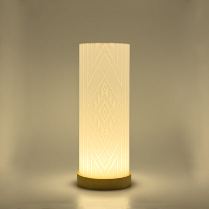 Large Tāniko Cylinder Lamp (PRE-ORDER)