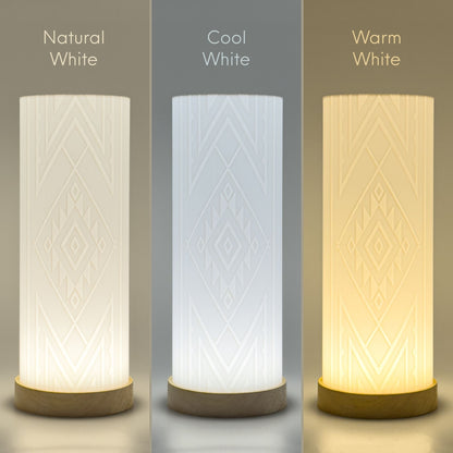 Large Tāniko Cylinder Lamp (PRE-ORDER)