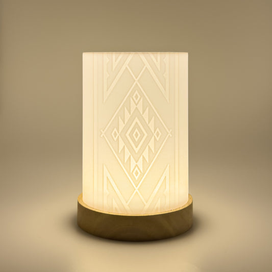 Tāniko Cylinder Lamp