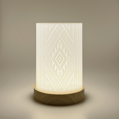 Tāniko Cylinder Lamp (Dimmable)