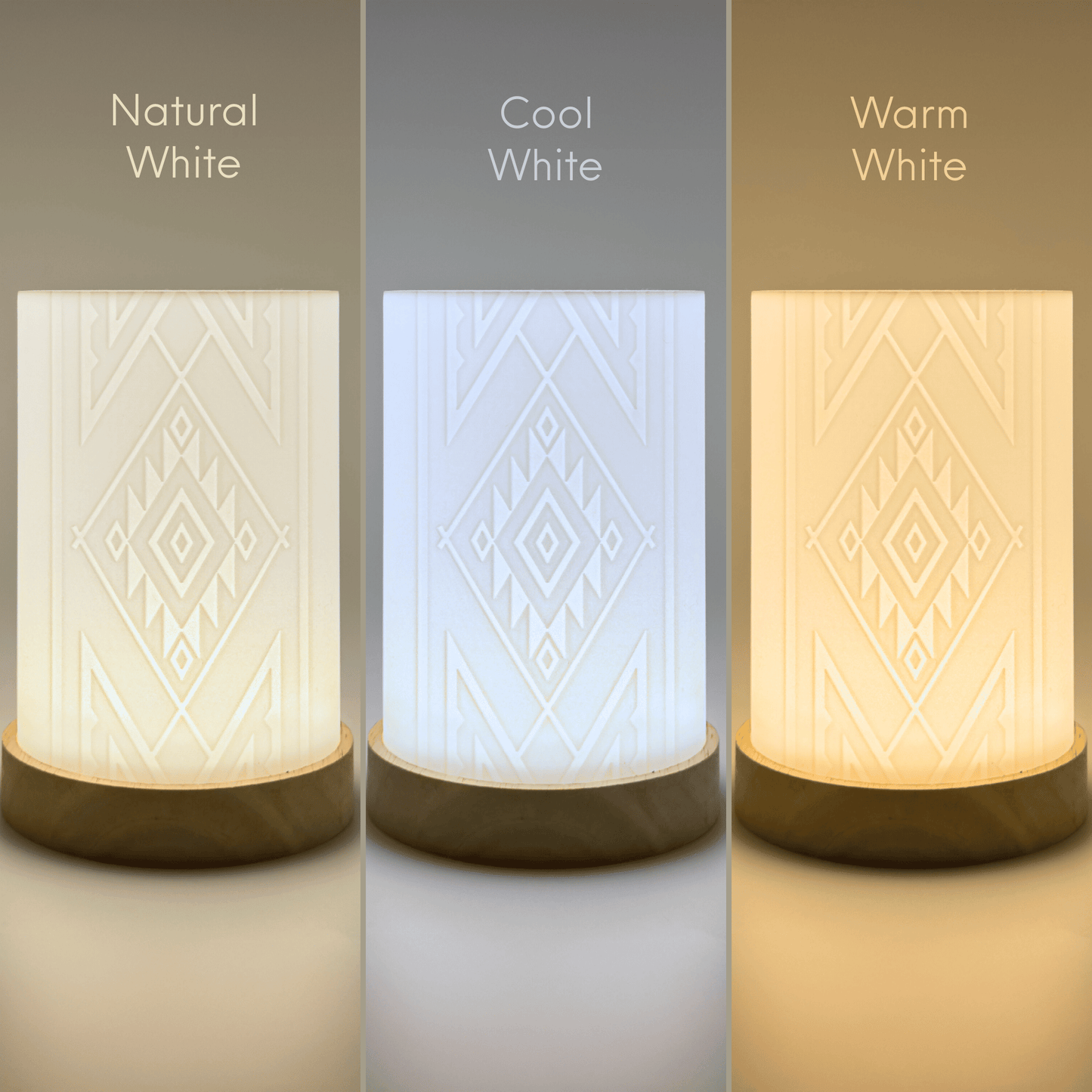 Tāniko Cylinder Lamp (Dimmable)