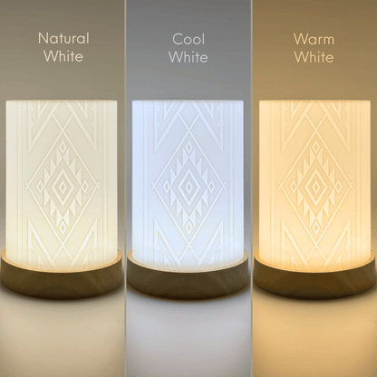 Tāniko Cylinder Lamp (Dimmable)