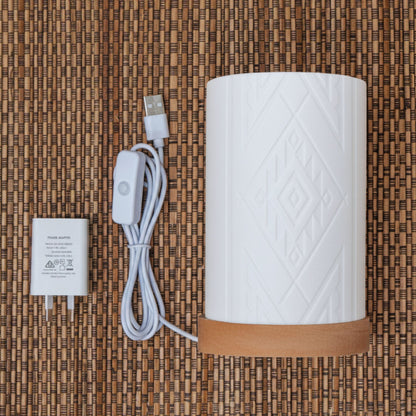 Tāniko Cylinder Lamp